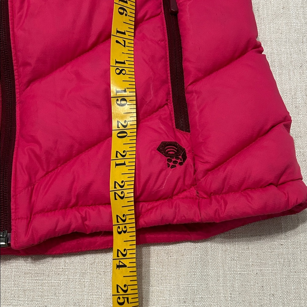Mountain Hardwear Vest Women’s Small Pink 650 Down Puffer Outdoor - Picture 5 of 13